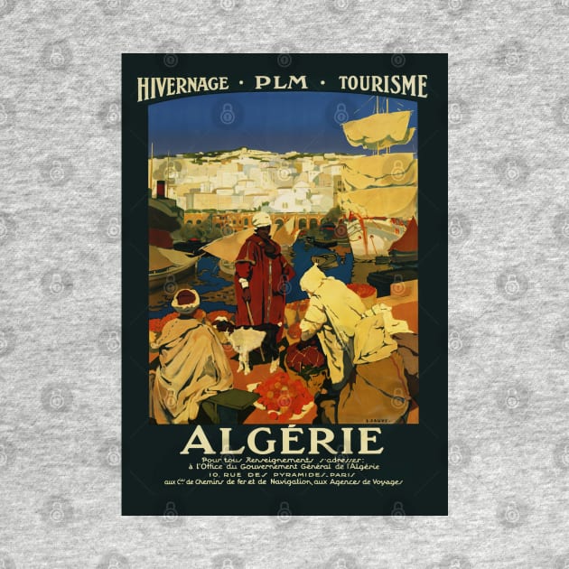 Retro poster - pub - vintage - Algeria - Algeria by Labonneepoque